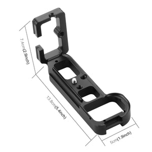PULUZ Supporto base per staffa per piastra a sgancio rapido verticale da 1/4 ...