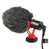PULUZ Microfono professionale per interviste a condensatore video shotgun con...