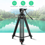 Trépied de caméra vidéo professionnel robuste en alliage d'aluminium PULUZ...