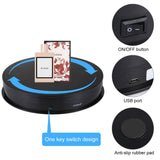 PULUZ 30cm USB Platine Électrique Présentoir Vidéo Accessoires de Prise de Vue Gi...
