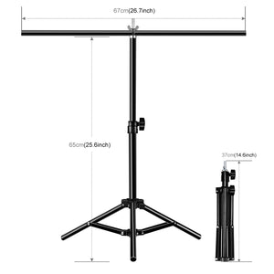 Support de barre transversale d'arrière-plan, support d'arrière-plan pour studio photo