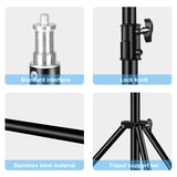 Trépied pliable PULUZ en 3 sections, hauteur 2,8 m, pour éclairage...