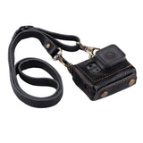 PULUZ per GoPro HERO7 Nero /6 /5 Custodia in vera pelle con texture litchi co...