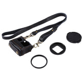 PULUZ per GoPro HERO7 Nero /6 /5 Custodia in vera pelle con texture litchi co...