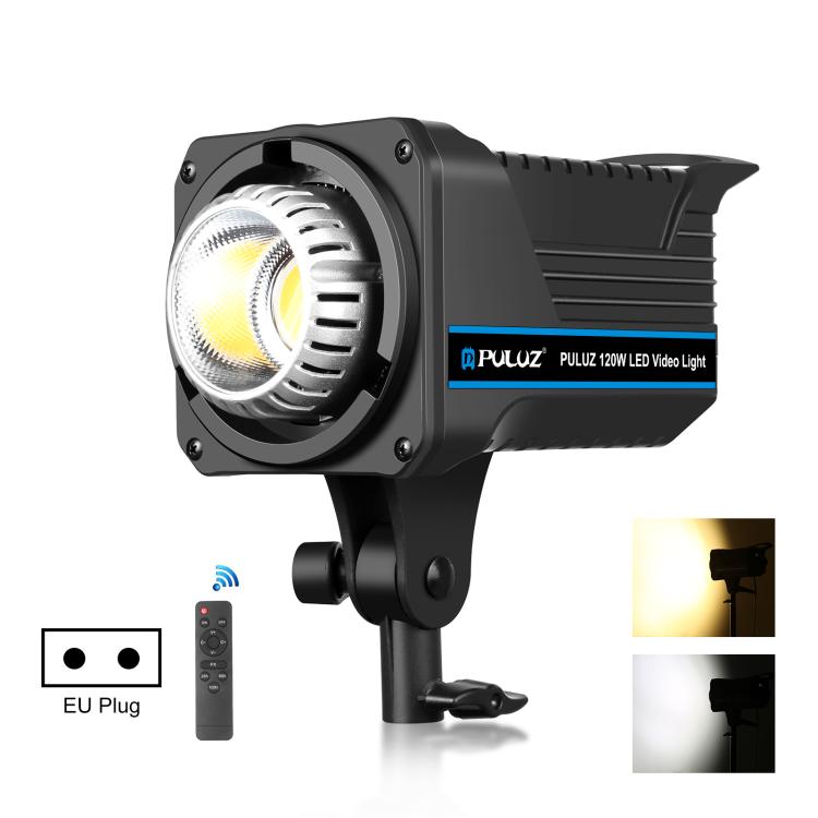PULUZ 220V 150W Luce video da studio 3200K-5600K Sistema di dissipazione del ...