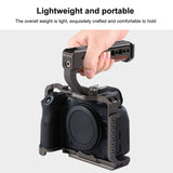 PULUZ Stabilizzatore Gabbia Videocamera per Canon EOS R5 / R5C / EOS R6 / R6 ...