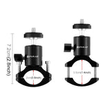 Adaptateur de rotule de trépied de guidon en aluminium PULUZ pour...