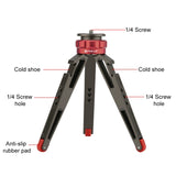 PULUZ Supporto per treppiede da tavolo per vlogging live con basi per scarpe ...