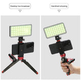 PULUZ Supporto per treppiede da tavolo per vlogging live con basi per scarpe ...