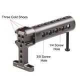 PULUZ Handheld-Videostabilisator, oberer Griff mit 3 Halterungen für...