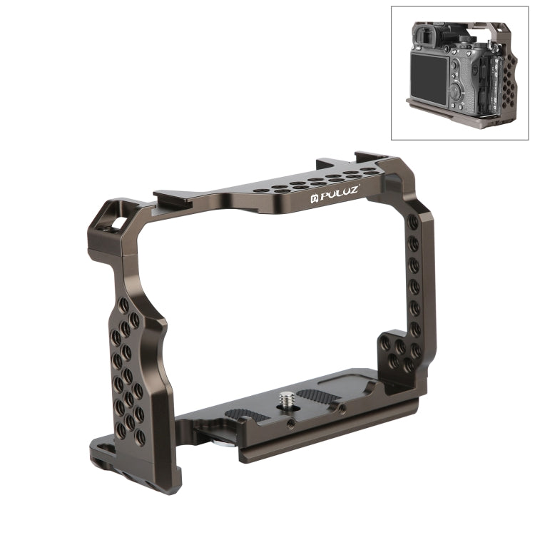 PULUZ Stabilizzatore Gabbia Videocamera per Sony A7 III e A7M3 / A7R3 e A7R I...