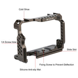 PULUZ Stabilizzatore Gabbia Videocamera per Sony A7 III e A7M3 / A7R3 e A7R I...