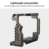 PULUZ Stabilizzatore Gabbia Videocamera per Sony A7 III e A7M3 / A7R3 e A7R I...