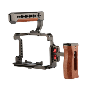 PULUZ Stabilizzatore Gabbia Videocamera per Sony A7 III e A7M3 / A7R3 e A7R I...