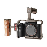 PULUZ Stabilizzatore Gabbia Videocamera per Sony A7 III e A7M3 / A7R3 e A7R I...