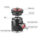 Supporto per treppiede con testa a sfera in lega di alluminio PULUZ con base ...