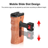 PULUZ 1/4 Zoll Schraube Universalkamera Seitlicher Holzgriff...
