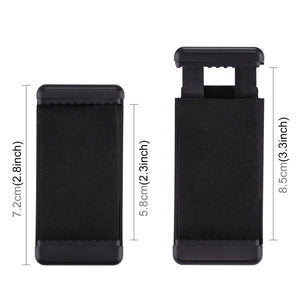 PULUZ Selfie Sticks Morsetto per telefono con supporto per treppiede con foro...
