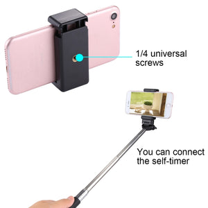 PULUZ Selfie Sticks Morsetto per telefono con supporto per treppiede con foro...