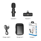 Microphone à réverbération à réduction de bruit sans fil PULUZ pour ...