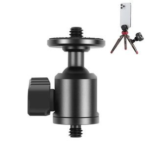 Adaptateur de rotule de trépied en métal PULUZ avec vis externe ...