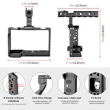 PULUZ Gabbia per videocamera Rig per Sony Alpha 7C