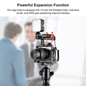 PULUZ Gabbia per videocamera Rig per Sony Alpha 7C