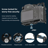 Impianto di stabilizzazione Bullseye Matte Black KG per Sony AF/YLC-7M4/H4/AH...