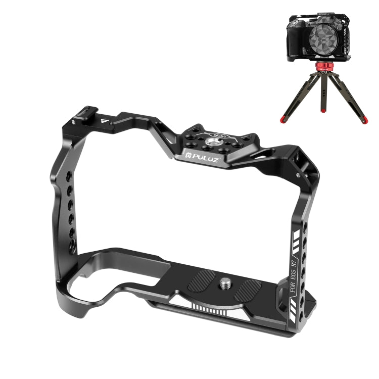 Per Canon EOS R7 PULUZ Metal Camera Cage Stabilizzatore Rig������������������...