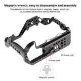 Per Canon EOS R7 PULUZ Metal Camera Cage Stabilizzatore Rig������������������...