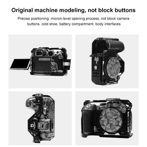 Per Canon EOS R7 PULUZ Metal Camera Cage Stabilizzatore Rig������������������...