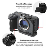 Per Sony ILME-FX30 / FX3 PULUZ Stabilizzatore con gabbia per fotocamera in me...