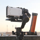 Per Sony ZV-E1 PULUZ Manico in legno Metallo Camera Cage Stabilizzatore Rig��...