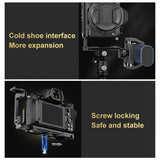 Per Nikon Z6 III PULUZ supporto base staffa piastra a sgancio rapido vertical...