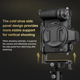 Per Nikon Z6 III PULUZ supporto base staffa piastra a sgancio rapido vertical...