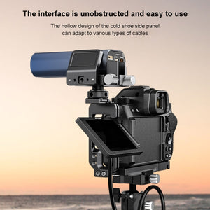 Per Nikon Z6 III PULUZ supporto base staffa piastra a sgancio rapido vertical...