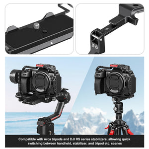 Cage stabilisatrice métallique PULUZ pour Nikon Z6 III / Z6 II - Protection et extension complètes