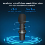 Microfoni riverbero lavalier wireless con riduzione del rumore PULUZ per iPho...