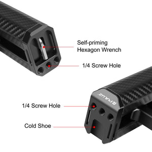 Maniglia laterale in metallo universale per fotocamera PULUZ con supporto per...