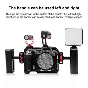 Maniglia laterale in metallo universale per fotocamera PULUZ con supporto per...