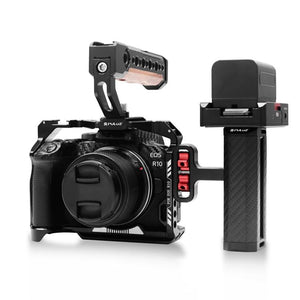 Maniglia laterale in metallo universale per fotocamera PULUZ con supporto per...