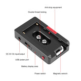Supporto base in metallo per batteria PULUZ NPF970 per Canon/Nikon/Panasonic�...