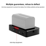 Supporto base in metallo per batteria PULUZ NPF970 per Canon/Nikon/Panasonic�...