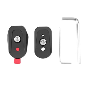 Piastra a sgancio rapido del braccio magico del mini monitor PULUZ