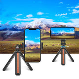 PULUZ Staffa Supporto Morsetto Telefono in Lega di Alluminio con Attacco Scarpa Fredda – Compatibile Smartphone 6,5-9 cm