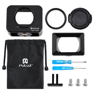 PULUZ per Sony RX0 Gabbia protettiva in lega di alluminio + lente con filtro ...
