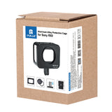 PULUZ per Sony RX0 Gabbia protettiva in lega di alluminio + lente con filtro ...