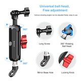 Motorrad Rückspiegel Magic Arm Stangenhalter