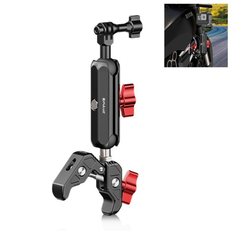 PULUZ Motorrad Lenker Krabbe Klemme Arm Stange Halter Magische...