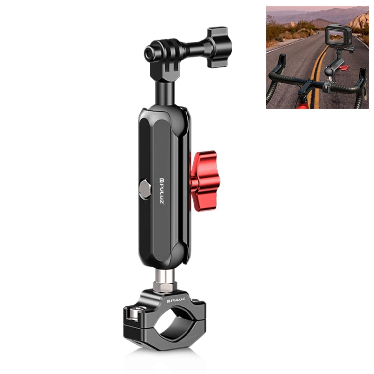 PULUZ Magic Arm Rutenhalter mit großer Klemme für Rückspiegel...